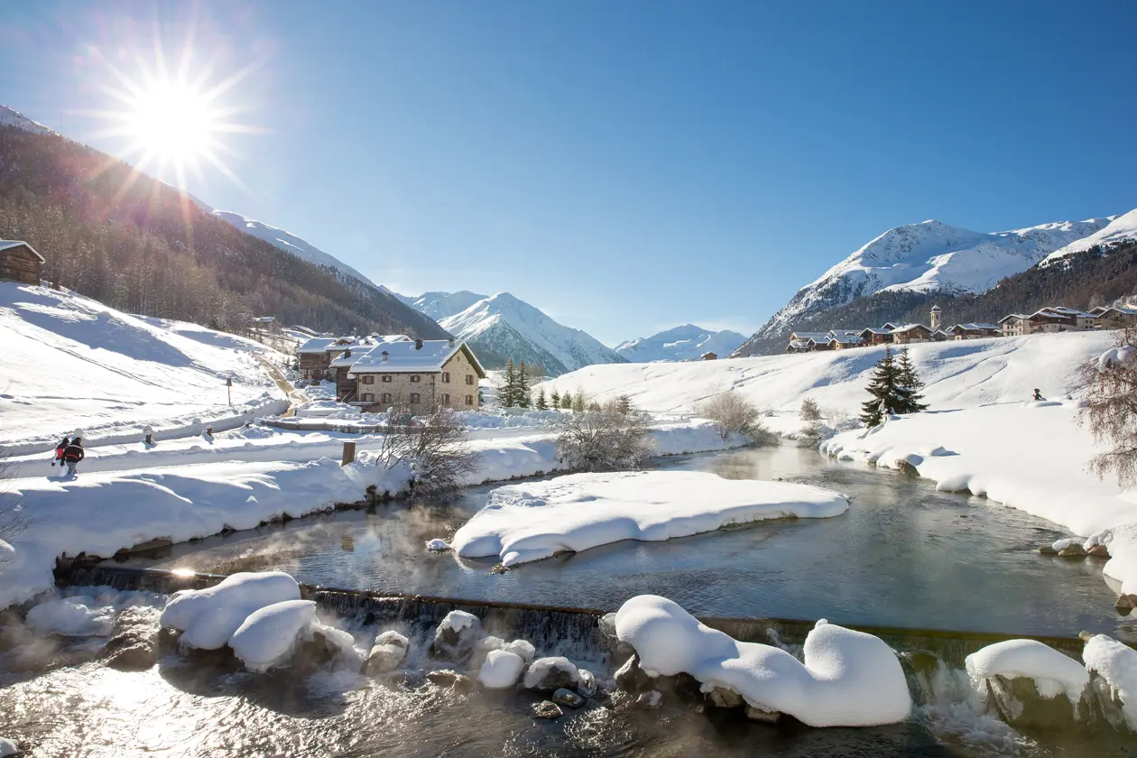 fiume Spol a Livigno