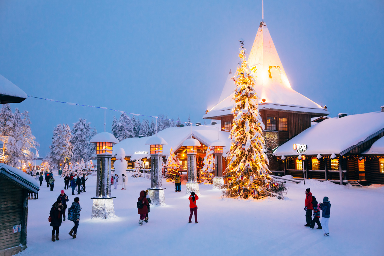 La casa di babbo Natale a Rovaniemi. Copyright © Ente del Turismo Finlandese