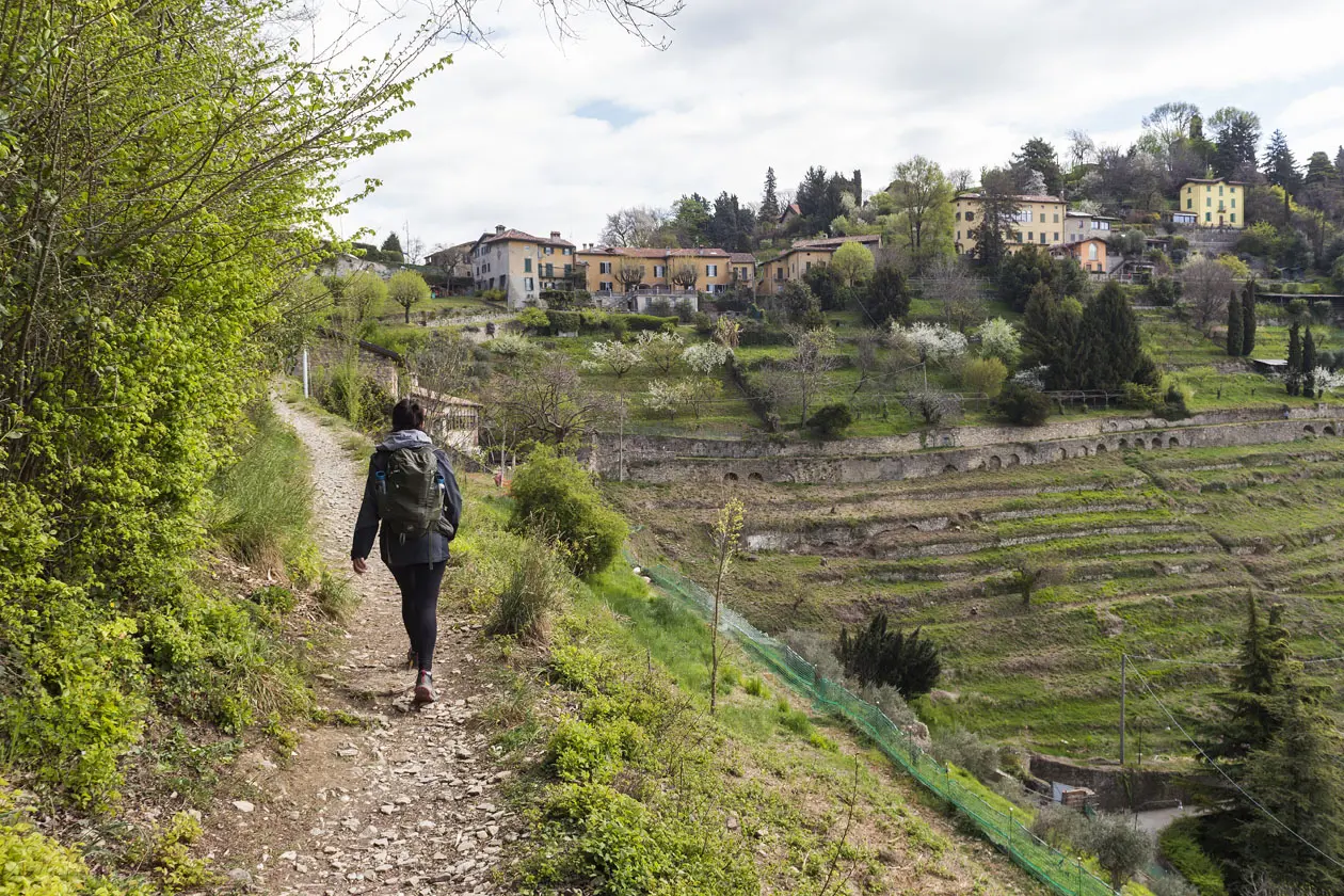 Parco dei colli a Bergamo. Foto: Copyright © Visit Bergamo - Alessio Guitti