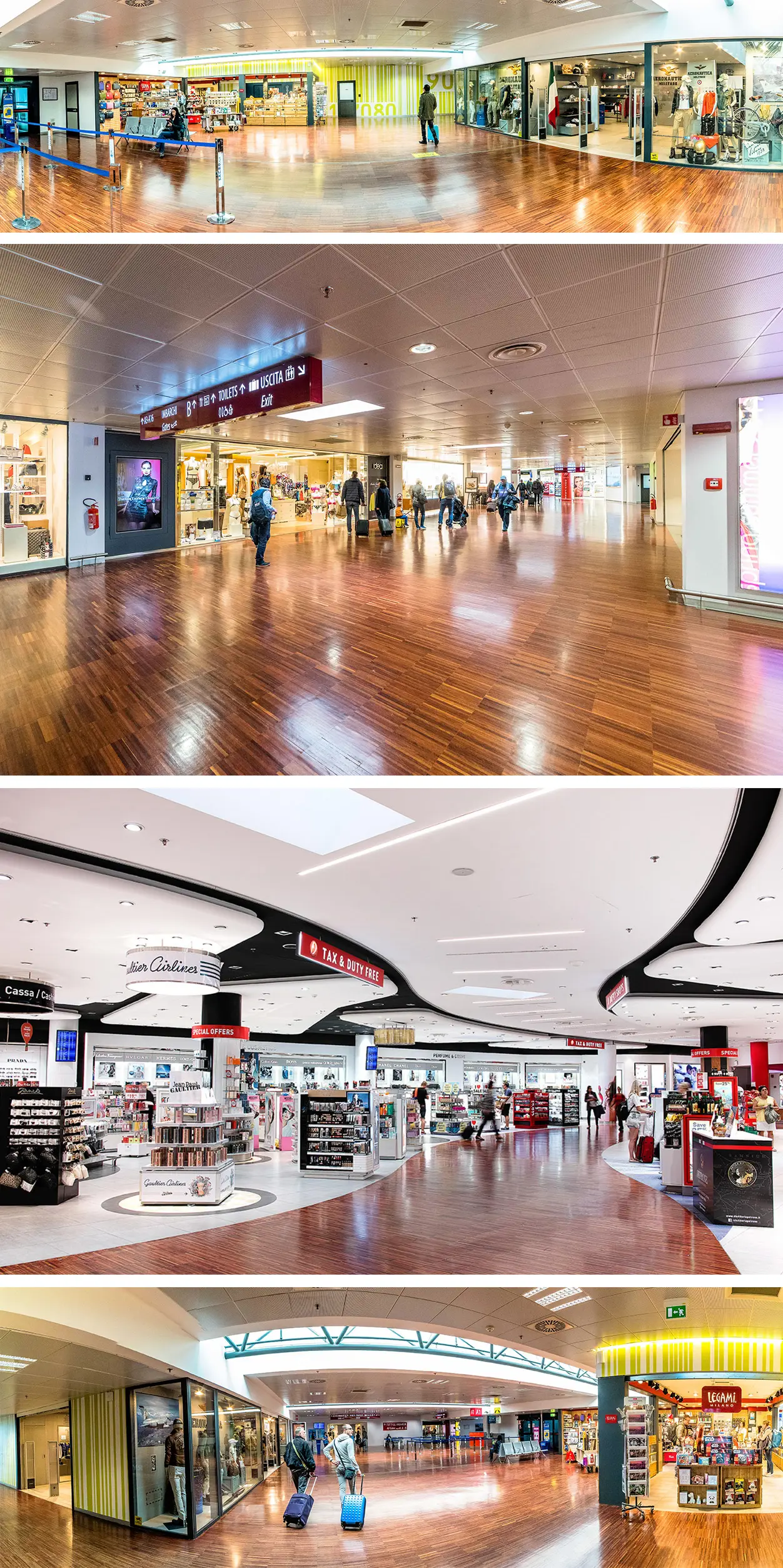 Shopping all'Aeroporto di Milano Bergamo. Foto: Copyright © Aeroporto di Milano Bergamo