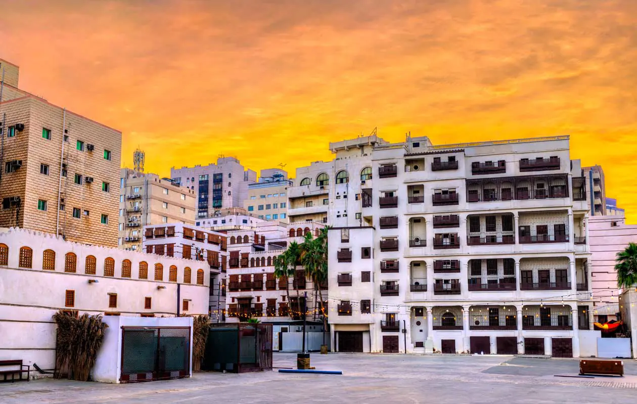 Jeddah centro storico Al-Balad &nbsp;Copyright © Sisterscom.com /&nbsp;Depositphotos