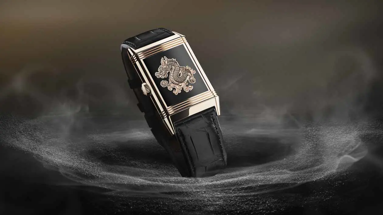 Reverso Tribute Enamel “Dragon” di Jaeger-Lecoultre. Copyright © Jaeger-Lecoultre.