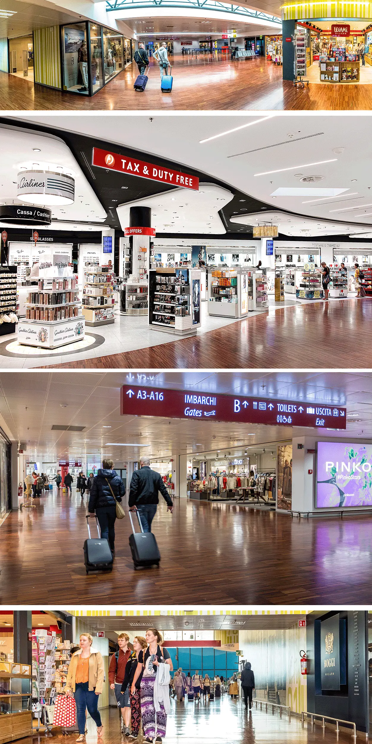 Shopping all'Aeroporto di Milano Bergamo. Foto: Copyright © Aeroporto di Milano Bergamo