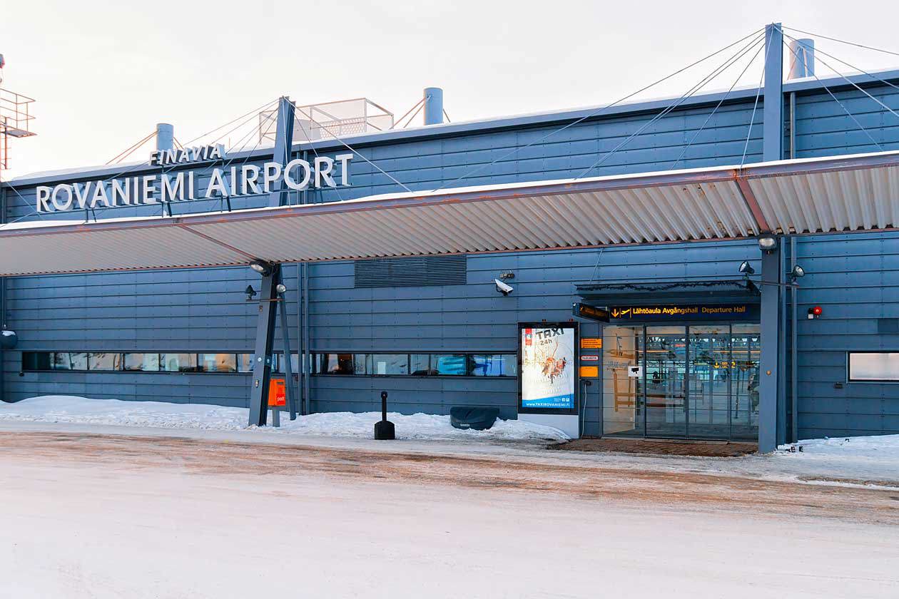 Aeroporto di Rovaniemi. Foto: Copyright © Sisterscom.com