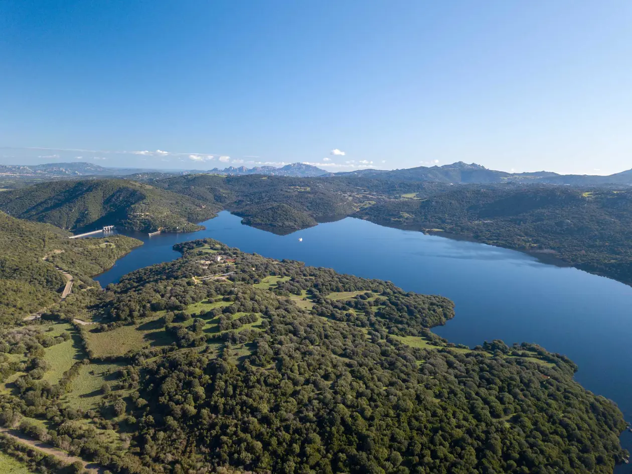 Lake Liscia, Gallura, Northern Sardinia