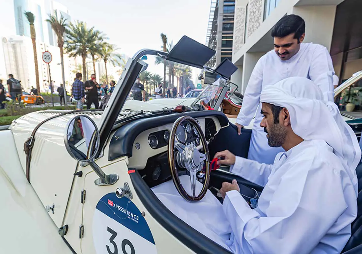 1000 Miglia Experience UAE. Prologue day 1. Copyright © Octanium Experiences LLC.