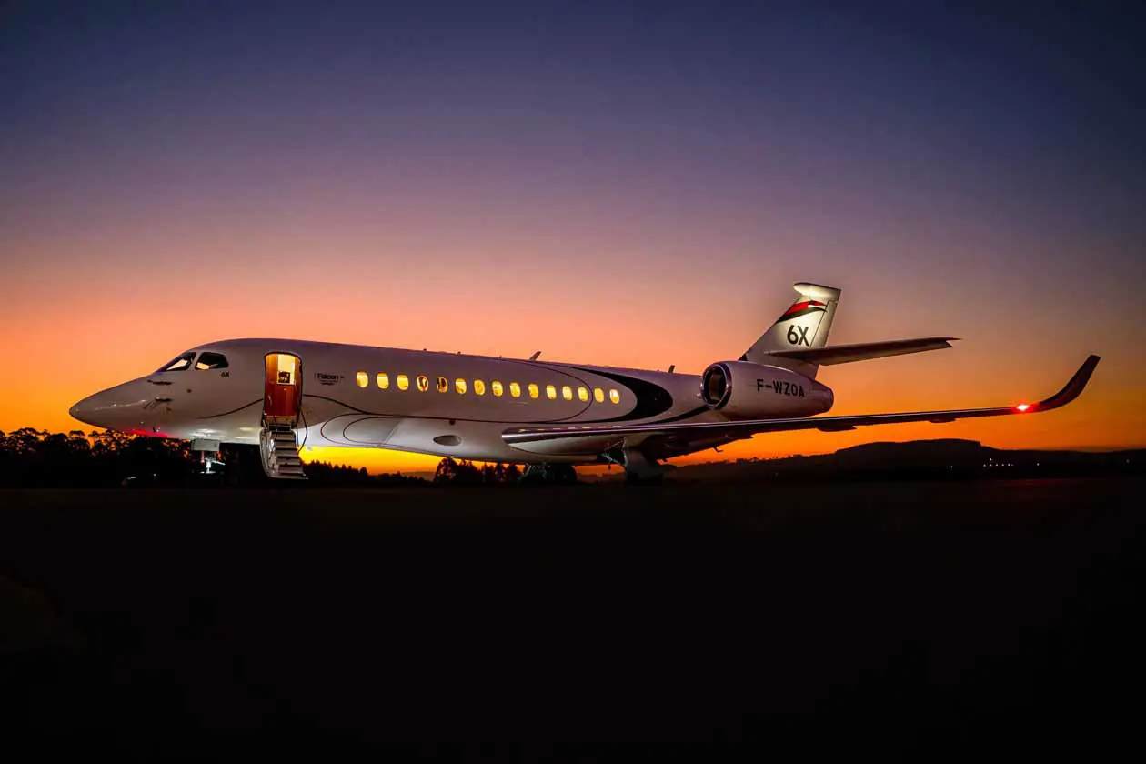 Falcon 6X di Dassault Aviation. Foto: Copyright © Dassault Falcon Jet Corp., Dassault Aviation.