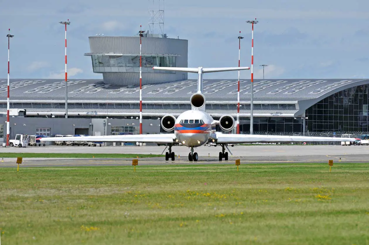 Lodz Airport.