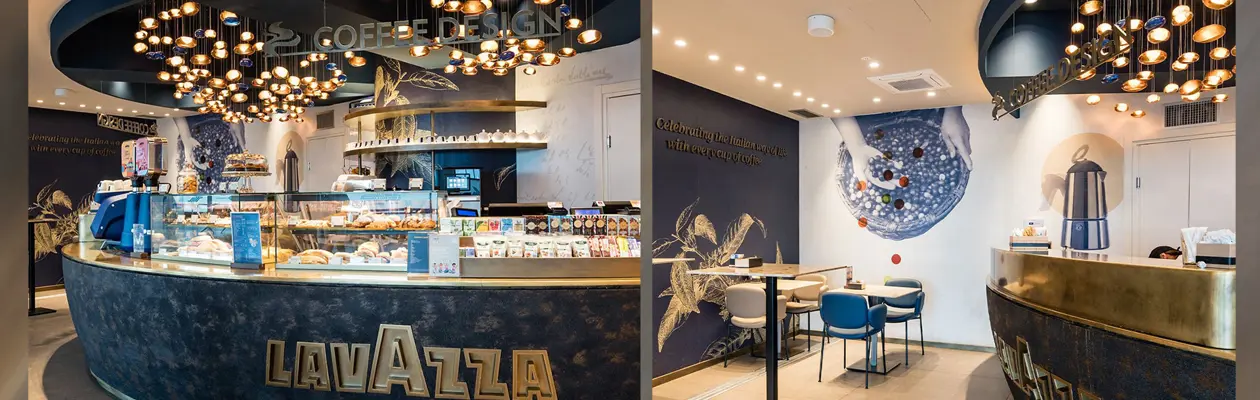 Il nuovo Lavazza Coffee Design all'aeroporto di Verona