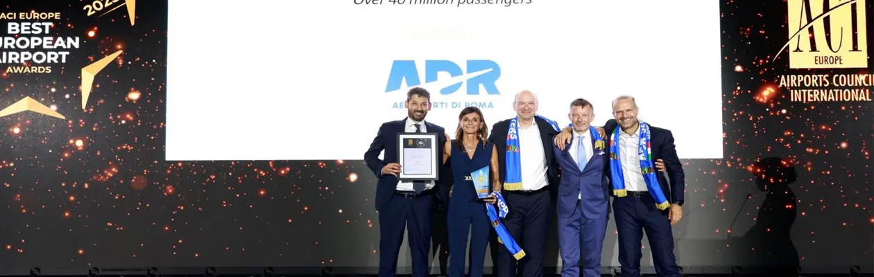 Rome Fiumicino airport confirmed as the best in Europe