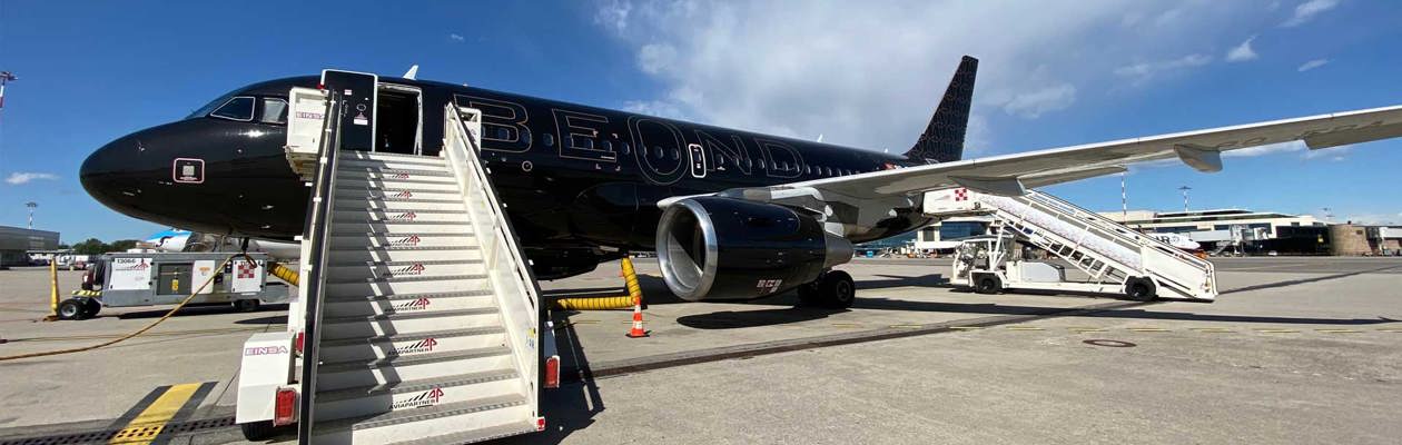 Beond Airlines presenta il suo aeromobile a Malpensa