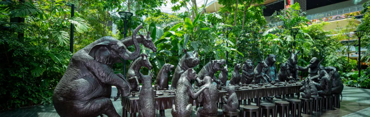 Sculture permanenti all’Hamad International Airport