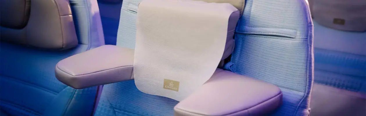 Il nuovo poggiatesta U-Dream di Emirates
