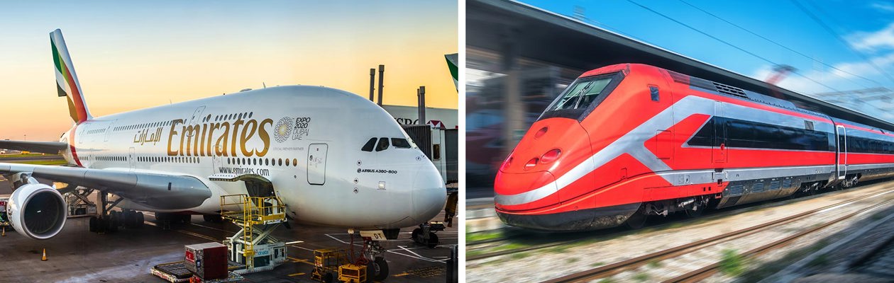 Partnership tra Emirates e Trenitalia