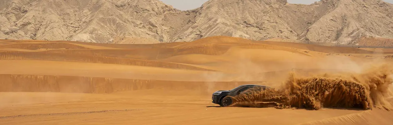 The Cayenne Electric debuts in Dubai