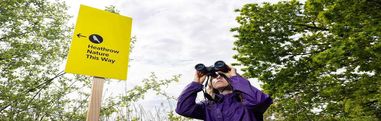 Heathrow opens bird watching tower