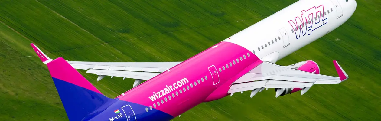 Wizz Air premiata come “Compagnia aerea low-cost più sostenibile"