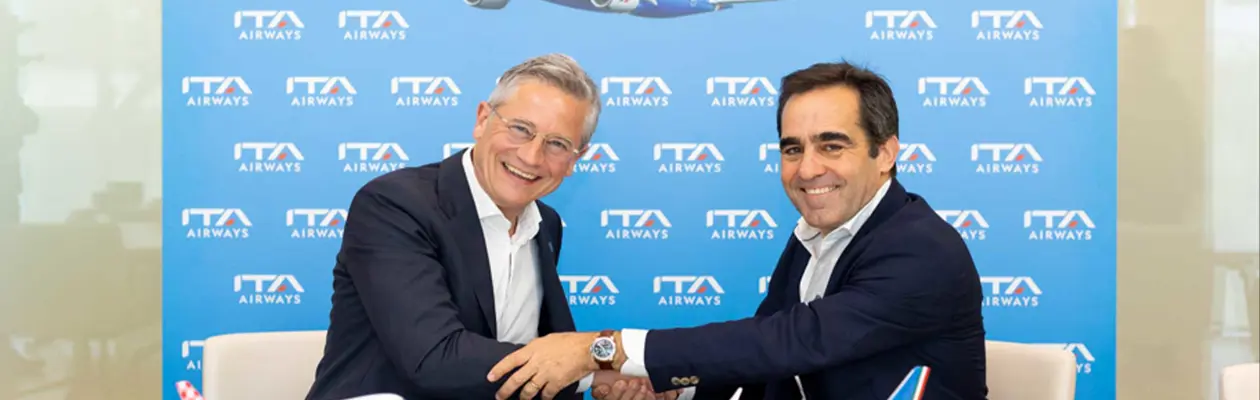 New partnership between Volotea and Ita Airways