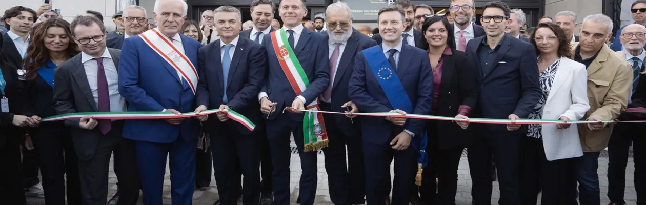 Pisa Airport, inauguration of the new Arrivals Terminal