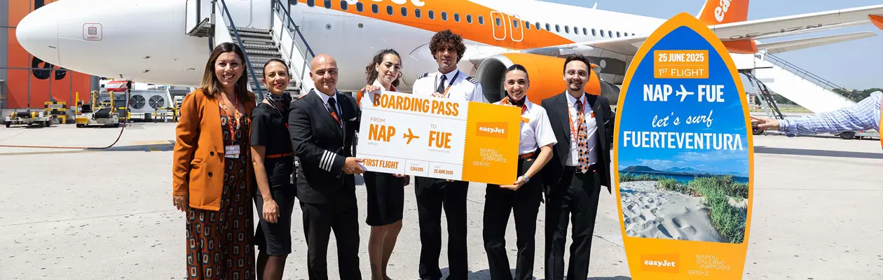 easyJet launches new direct Naples-Fuerteventura flight