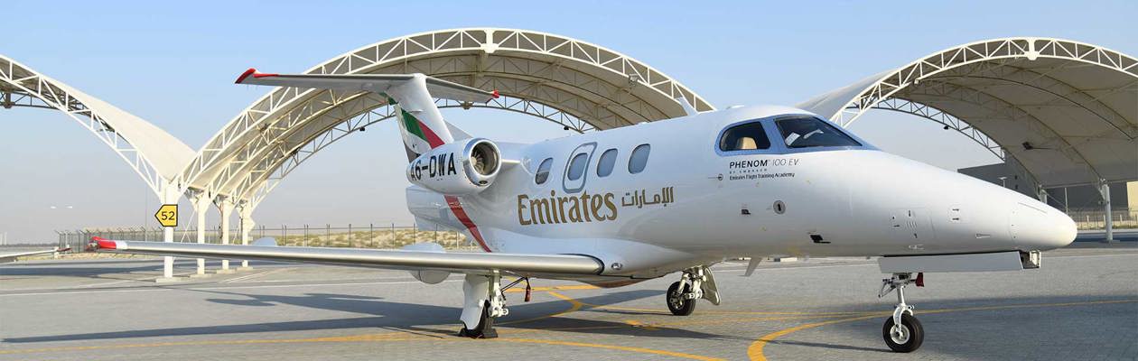 Servizio jet su richiesta con Emirates