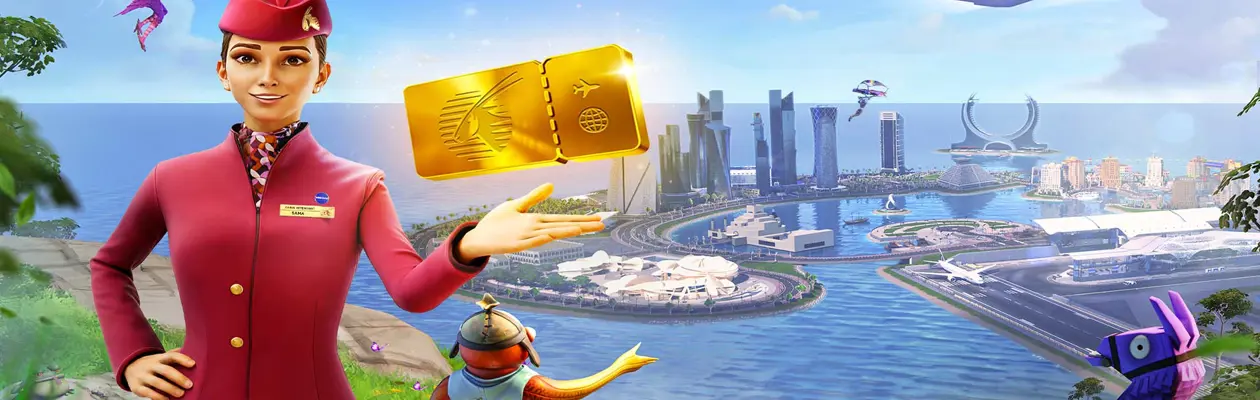 Qatar Airways brings the destination Doha to Fortnite
