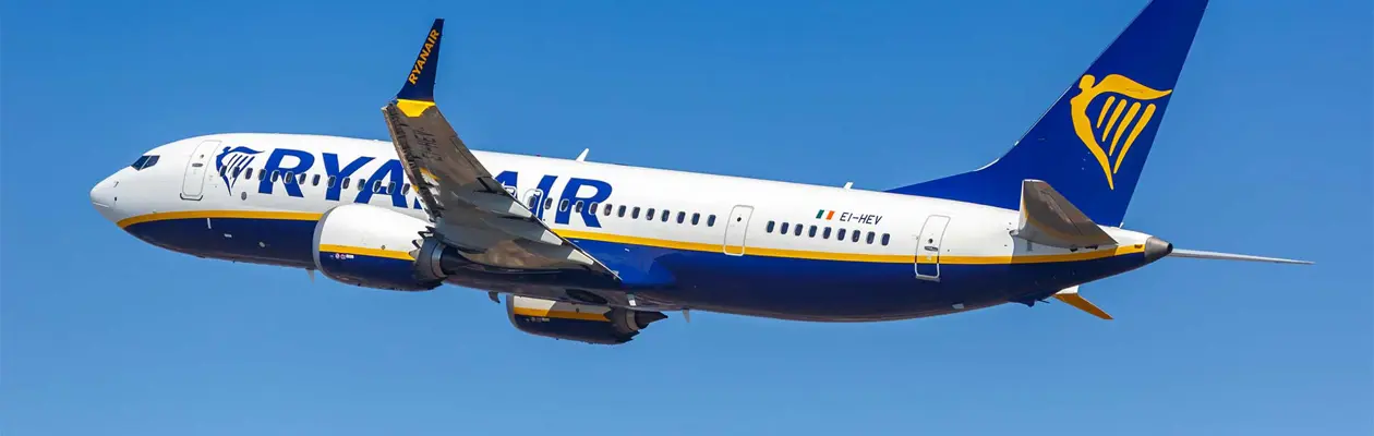 Nuovi voli Ryanair da Rimini a Dublino, Memmingen, Stoccolma, Tirana e Varsavia