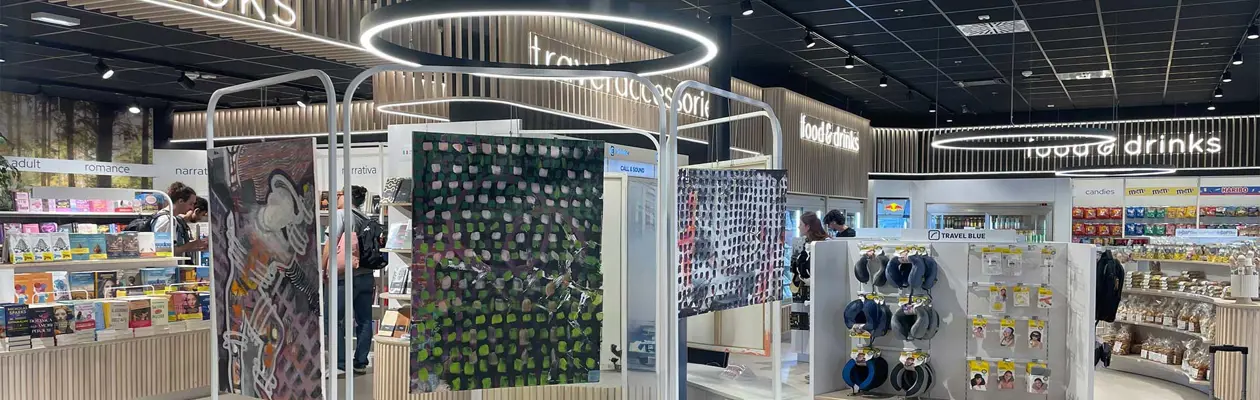 Arte contemporanea nel difstore di Milan Bergamo Airport