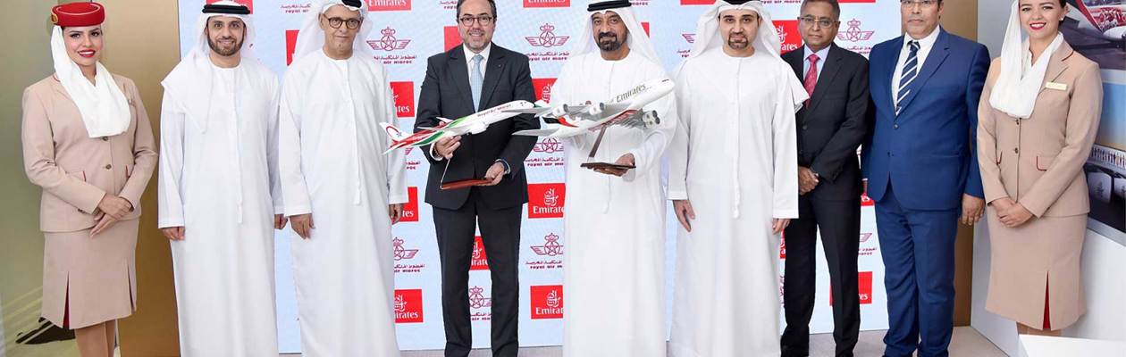 Emirates e Royal Air Maroc lanciano un accordo di codeshare