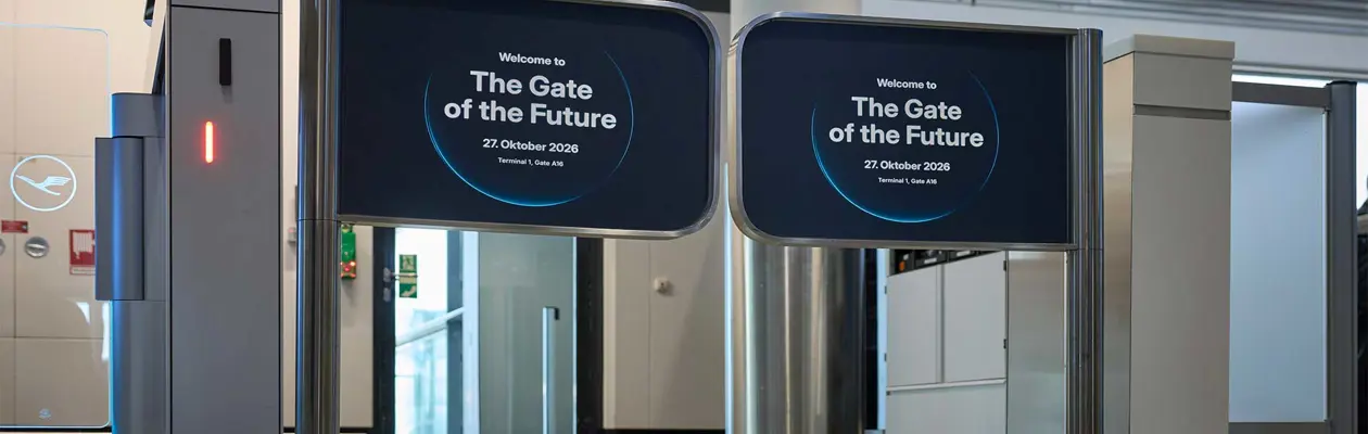 Lufthansa e Fraport inaugurano il Gate del Futuro a Francoforte