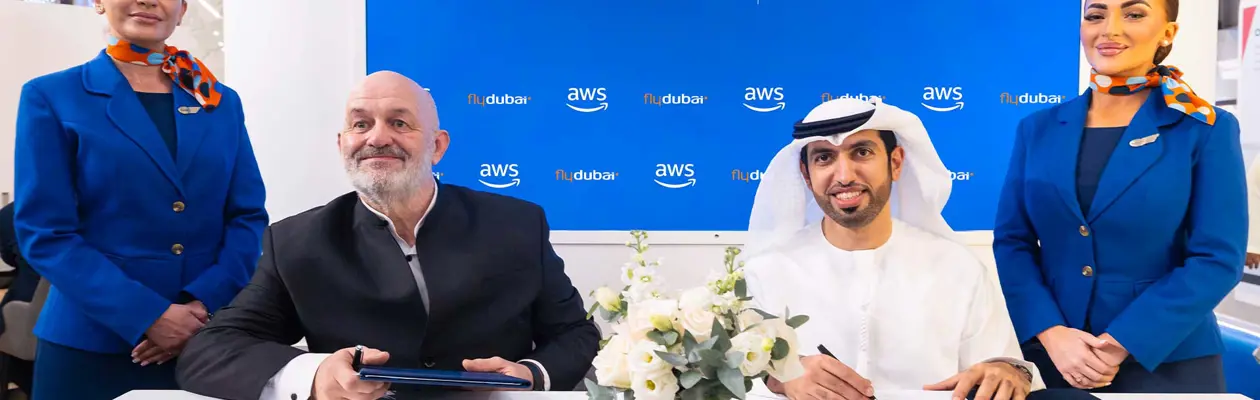 Partnership between flydubai and Amazon Web Services
