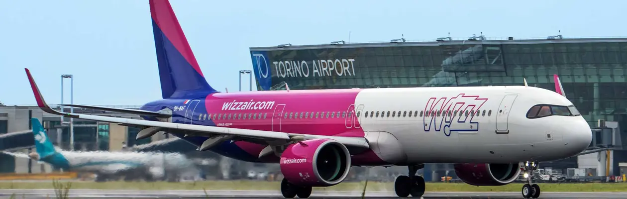 Wizz Air: nuovo volo Torino-Suceava
