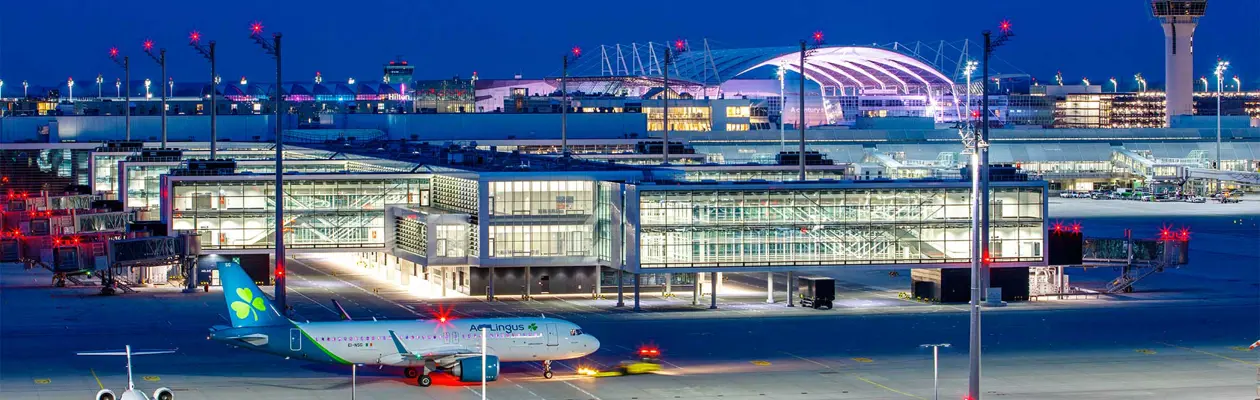 Il nuovo molo del Terminal 1 dell'aeroporto di Monaco
