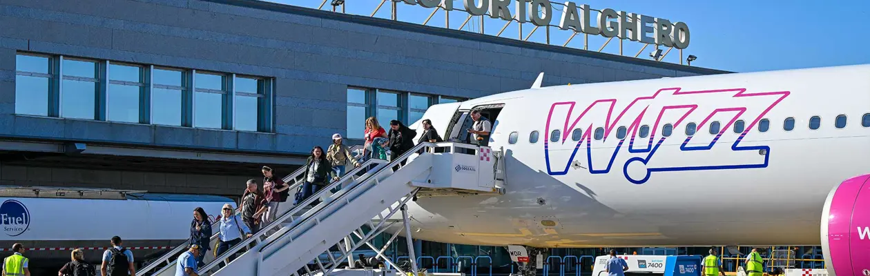 Wizz Air collega Alghero a Tirana