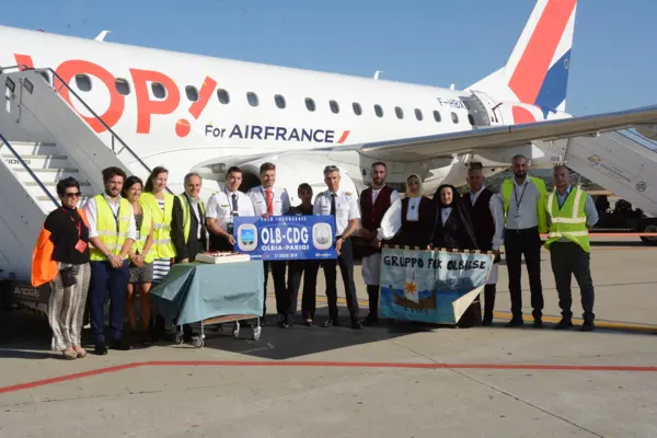 Air France inaugura la tratta Olbia - Parigi CDG