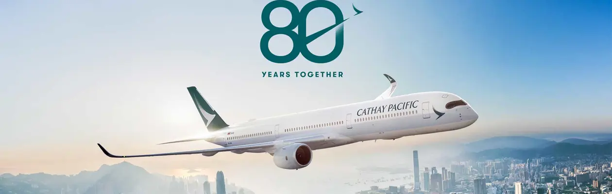 80 anni di Cathay Pacific Airways