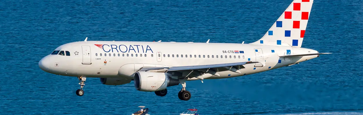 Croatia Airlines strengthens flights from Milan and Rome