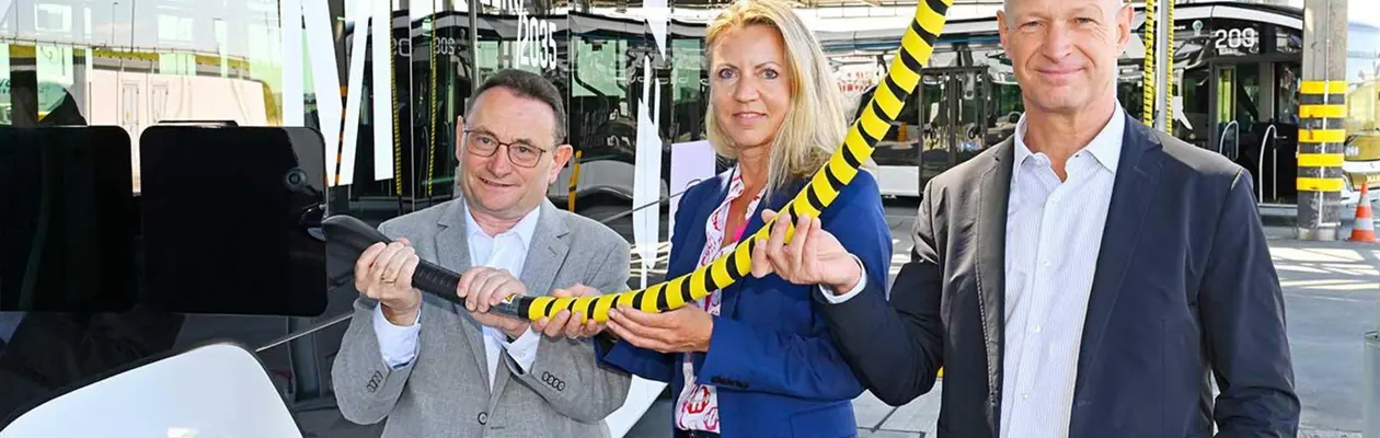 Aeroporto di Monaco ha inaugurato il nuovo deposito per bus elettrici