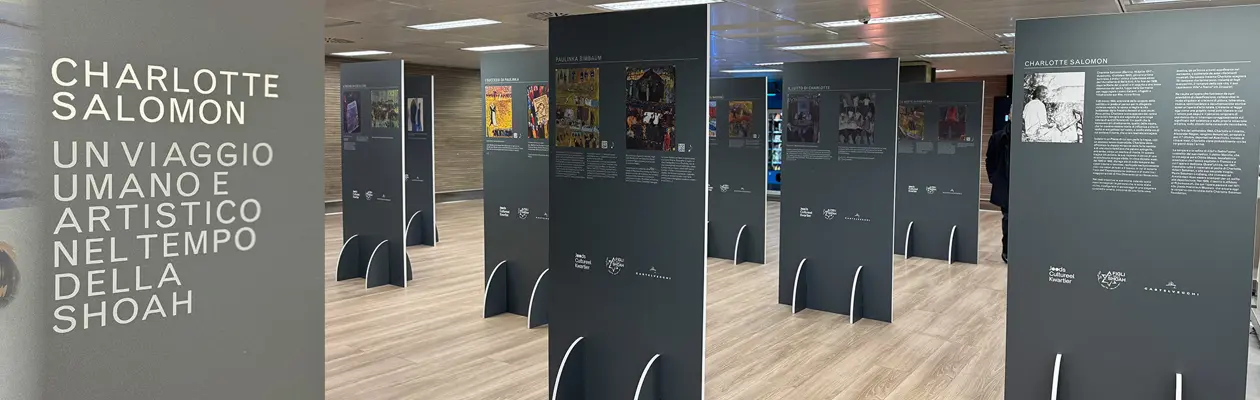 The exhibition on Charlotte Salomon at Milan Linate