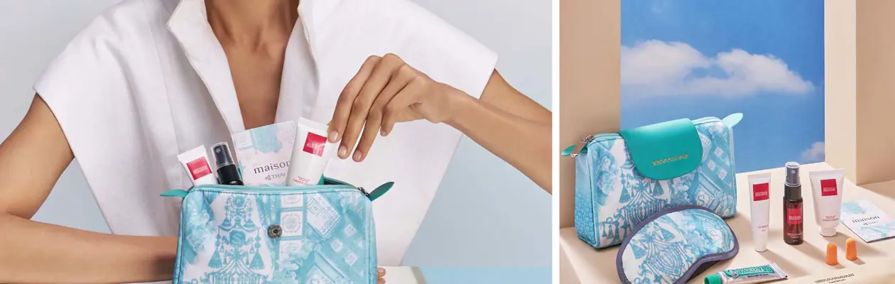 Sirivannavari firma le nuove Amenity Kit di Thai Airways