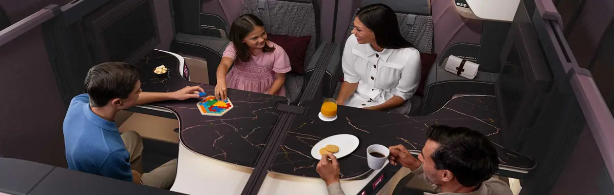 Qatar Airways unveils the new Qsuite in Dubai