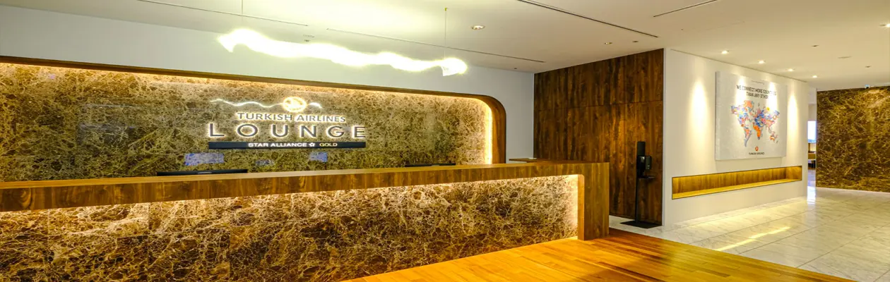 Lounge di Turkish Airlines all’aeroporto di Tokyo Narita