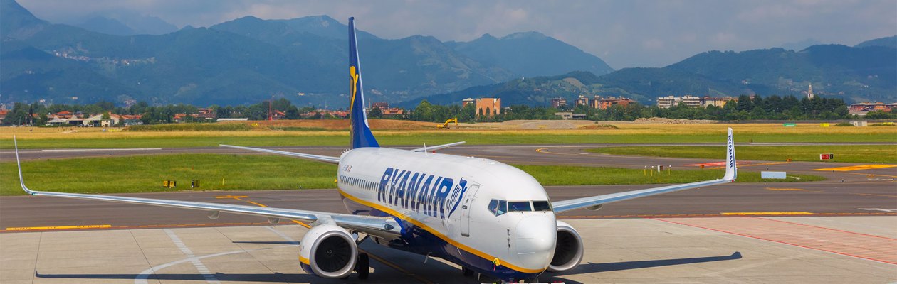 Ryanair lancia la nuova rotta Milano Bergamo - Banja Luka