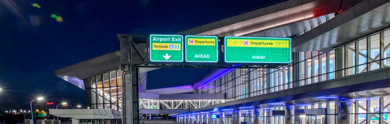 Il nuovo terminal C all'aeroporto LaGuardia di New York