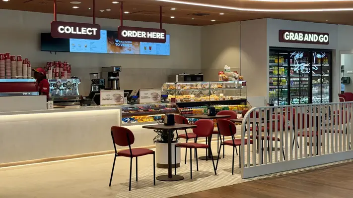 Costa Coffee opens at Venice Airport