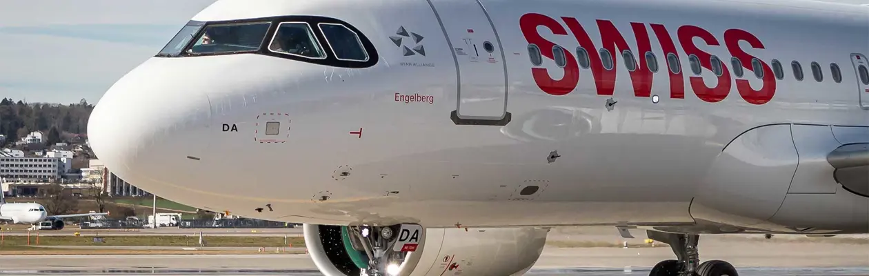 Swiss doubles connections from Zurich to Delhi