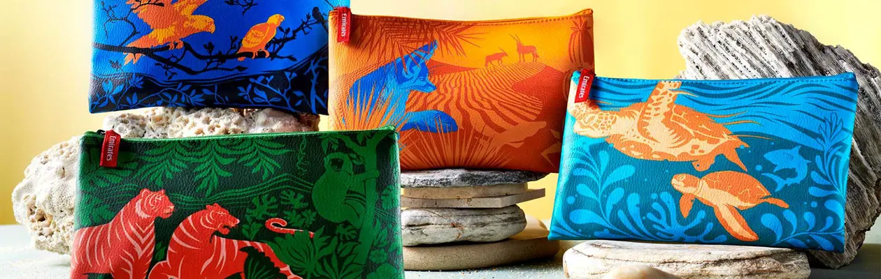 Emirates' sustainable amenity kits