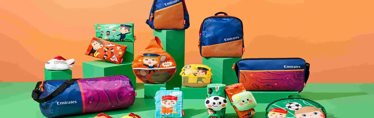Nuova collezione kids-friendly di Emirates