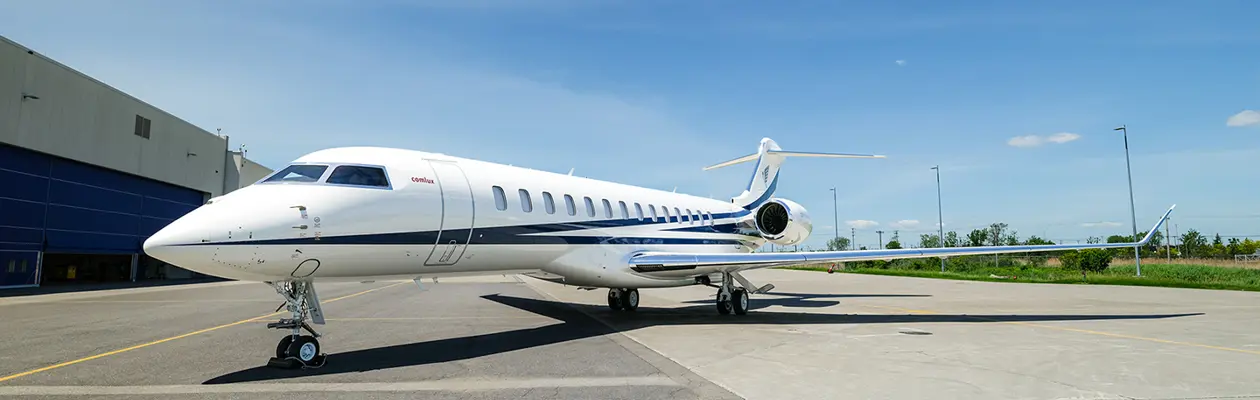 Comlux Aviation aggiunge un secondo Bombardier Global 8000 alla flotta in gestione