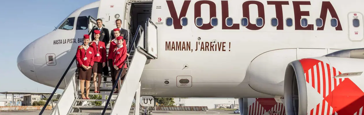 Volotea's flight to Murcia makes its debut in Venice